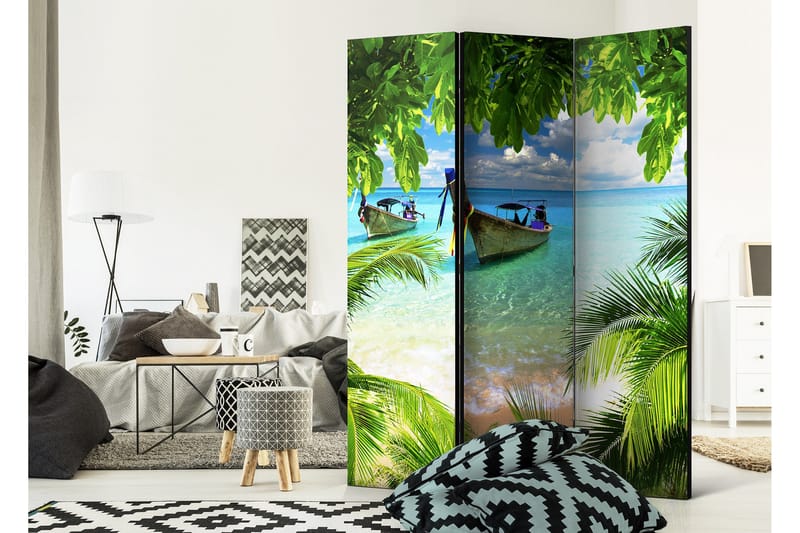 Rumsavdelare Tropical Paradise 135x172 - Artgeist sp. z o. o. - Inredning & dekor - Dekor & inredningsdetaljer - Rumsavdelare