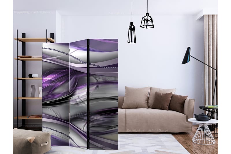 Rumsavdelare Tunnels Violet 135x172 cm - Artgeist sp. z o. o. - Inredning & dekor - Dekor & inredningsdetaljer - Rumsavdelare