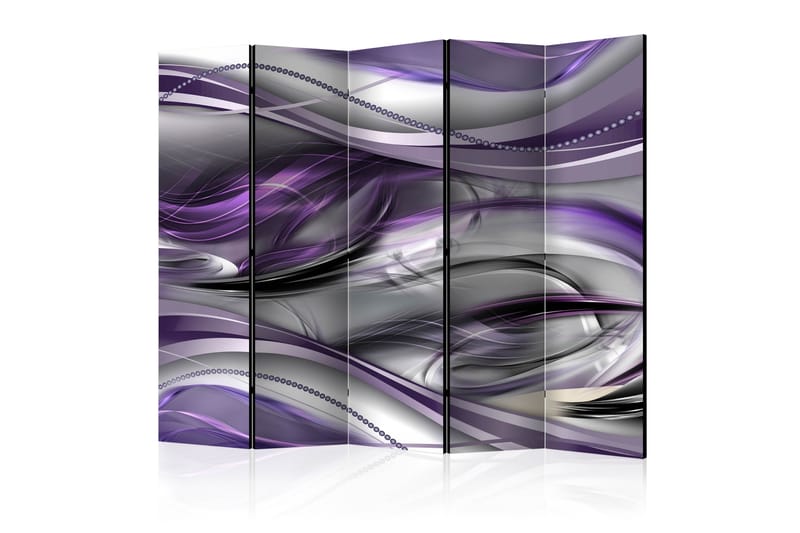 RUMSAVDELARE Tunnels Violet II 225x172 cm - Artgeist sp. z o. o. - Rumsavdelare