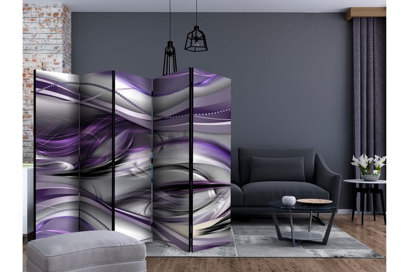 RUMSAVDELARE Tunnels Violet II 225x172 cm - Artgeist sp. z o. o. - Inredning & dekor - Dekor & inredningsdetaljer - Rumsavdelare