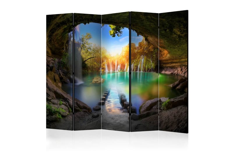 Rumsavdelare - Turquoise Lake II 225x172, Artgeist sp. z o. o.