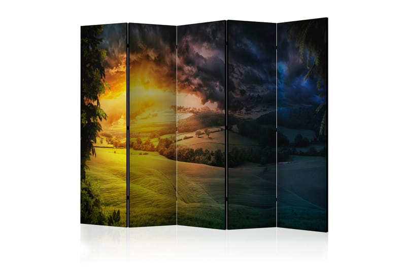 RUMSAVDELARE Twilight over the Valley II 225x172 cm - Artgeist sp. z o. o. - Inredning & dekor - Dekor & inredningsdetaljer - Rumsavdelare