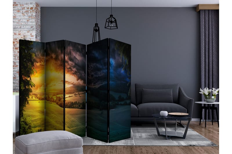 Rumsavdelare Twilight over the Valley II 225x172 cm - Artgeist sp. z o. o. - Inredning & dekor - Dekor & inredningsdetaljer - Rumsavdelare