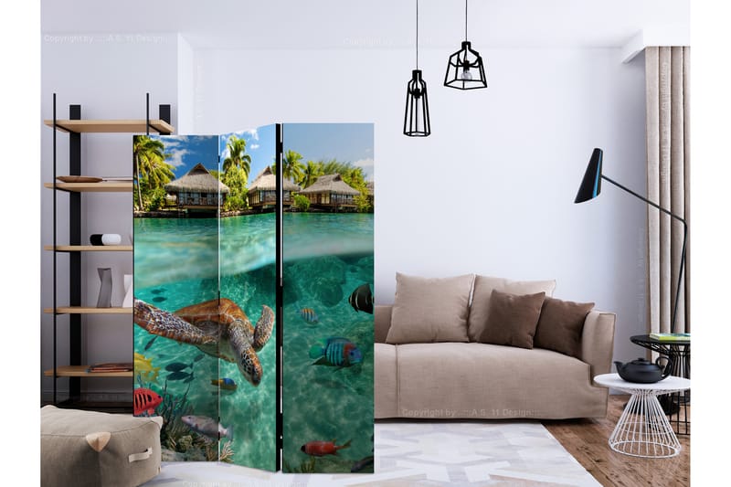 RUMSAVDELARE Under the Surface of Water 135x172 cm - Artgeist sp. z o. o. - Inredning & dekor - Dekor & inredningsdetaljer - Rumsavdelare