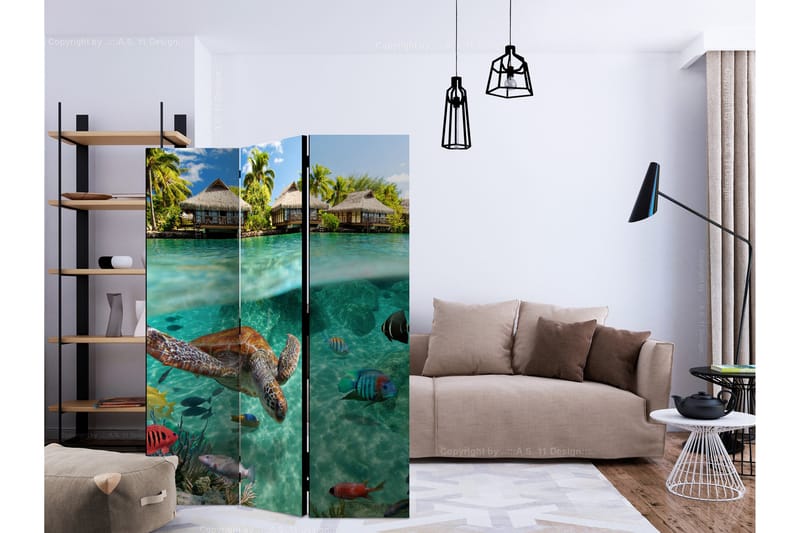 Rumsavdelare Under the Surface of Water 135x172 cm - Artgeist sp. z o. o. - Inredning & dekor - Dekor & inredningsdetaljer - Rumsavdelare