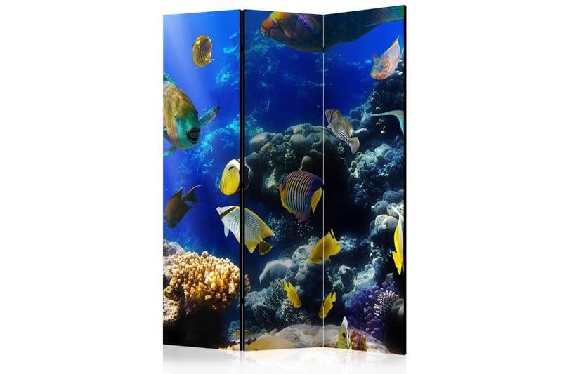 RUMSAVDELARE Underwater Adventure 135x172 cm - Artgeist sp. z o. o. - Inredning & dekor - Dekor & inredningsdetaljer - Rumsavdelare