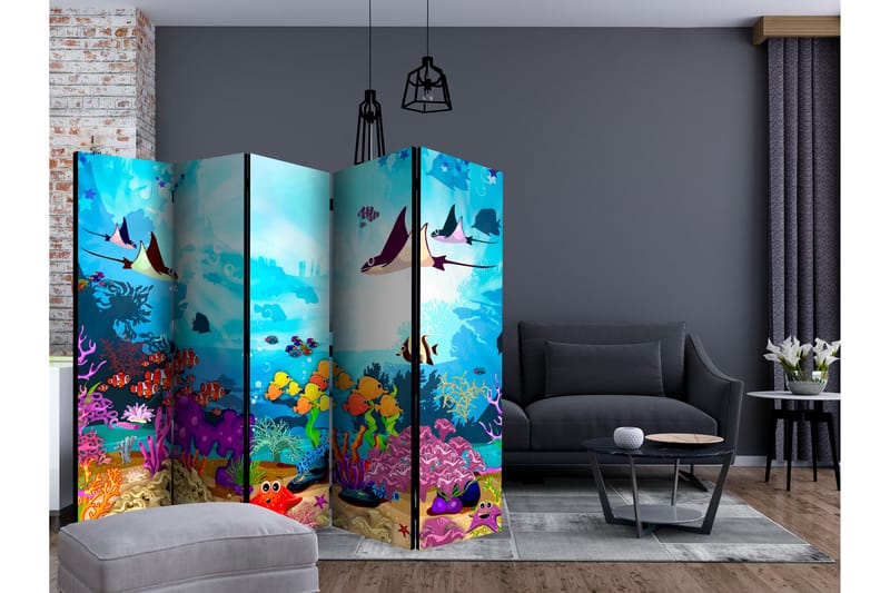 RUMSAVDELARE Underwater Fun II 225x172 cm - Artgeist sp. z o. o. - Inredning & dekor - Dekor & inredningsdetaljer - Rumsavdelare