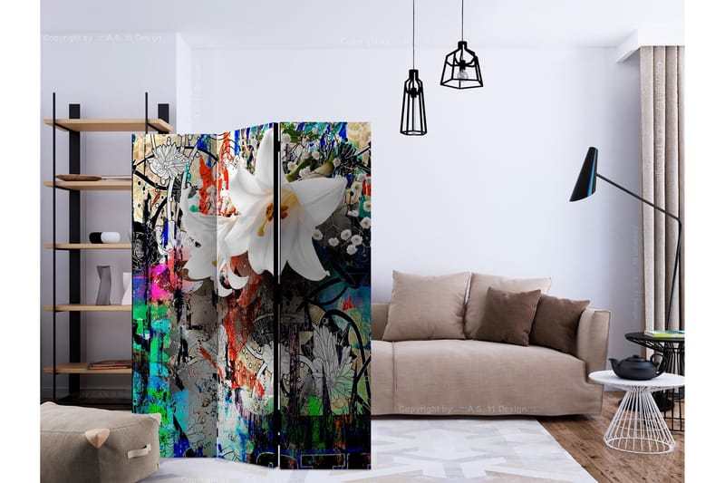 Rumsavdelare - Urban Lily 135x172 - Artgeist sp. z o. o. - Inredning & dekor - Dekor & inredningsdetaljer - Rumsavdelare