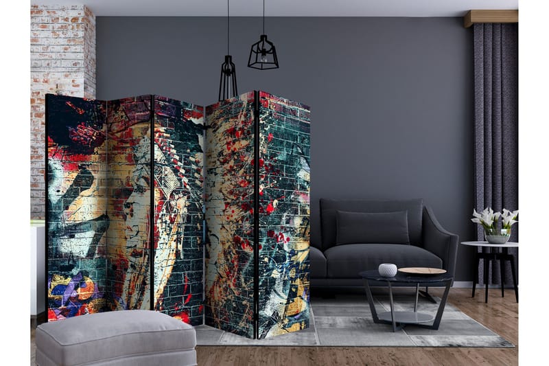 Rumsavdelare - Urban Warrior  II 225x172 - Artgeist sp. z o. o. - Inredning & dekor - Dekor & inredningsdetaljer - Rumsavdelare