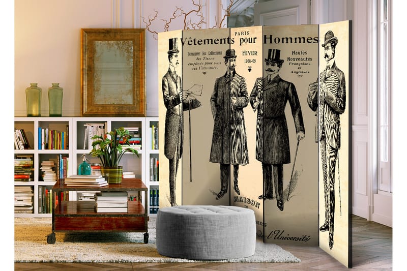 Rumsavdelare Vêtements Pour Homme 225x172 - Artgeist sp. z o. o. - Inredning & dekor - Dekor & inredningsdetaljer - Rumsavdelare