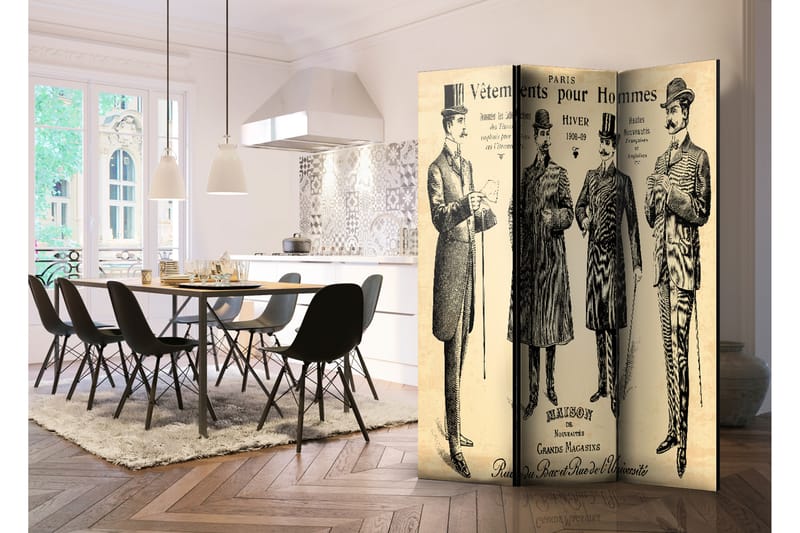 RUMSAVDELARE Vêtements Pour Homme 135x172 - Artgeist sp. z o. o. - Inredning & dekor - Dekor & inredningsdetaljer - Rumsavdelare