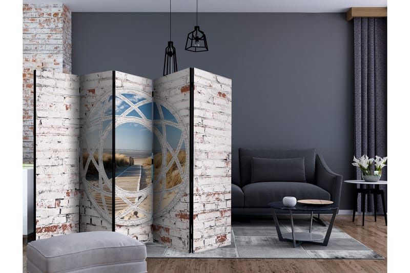 Rumsavdelare - View of the beach II 225x172 - Artgeist sp. z o. o. - Inredning & dekor - Dekor & inredningsdetaljer - Rumsavdelare