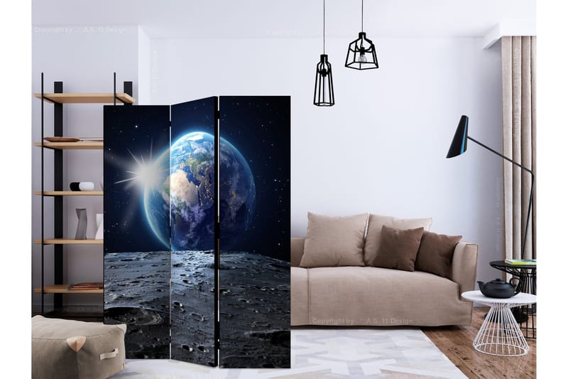 Rumsavdelare - View of the Blue Planet 135x172 - Artgeist sp. z o. o. - Inredning & dekor - Dekor & inredningsdetaljer - Rumsavdelare