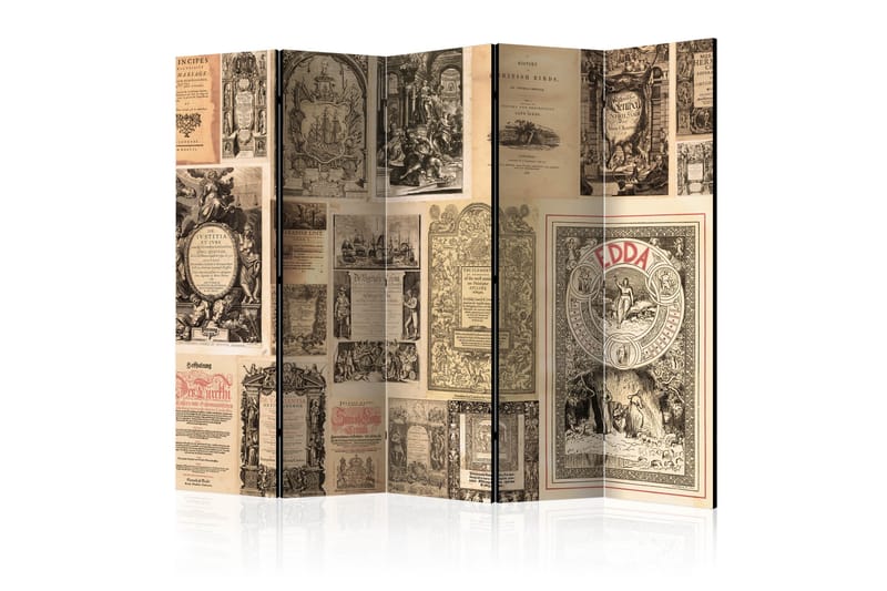 RUMSAVDELARE Vintage Books II 225x172 cm - Artgeist sp. z o. o. - Inredning & dekor - Dekor & inredningsdetaljer - Rumsavdelare