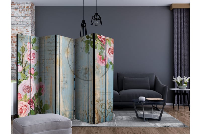 Rumsavdelare - Vintage garden II 225x172 - Artgeist sp. z o. o. - Inredning & dekor - Dekor & inredningsdetaljer - Rumsavdelare