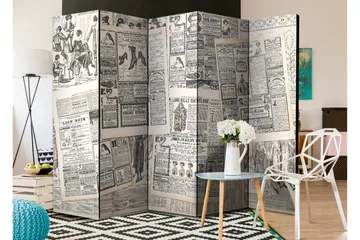 Rumsavdelare Vintage Newspapers 225x172 - Artgeist sp. z o. o. - Inredning & dekor - Dekor & inredningsdetaljer - Rumsavdelare