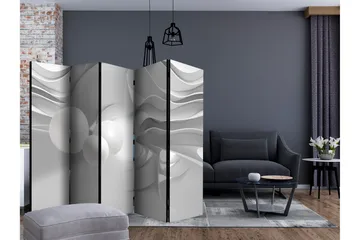 Rumsavdelare - White Corridors II 225x172 - Artgeist sp. z o. o. - Inredning & dekor - Dekor & inredningsdetaljer - Rumsavdelare