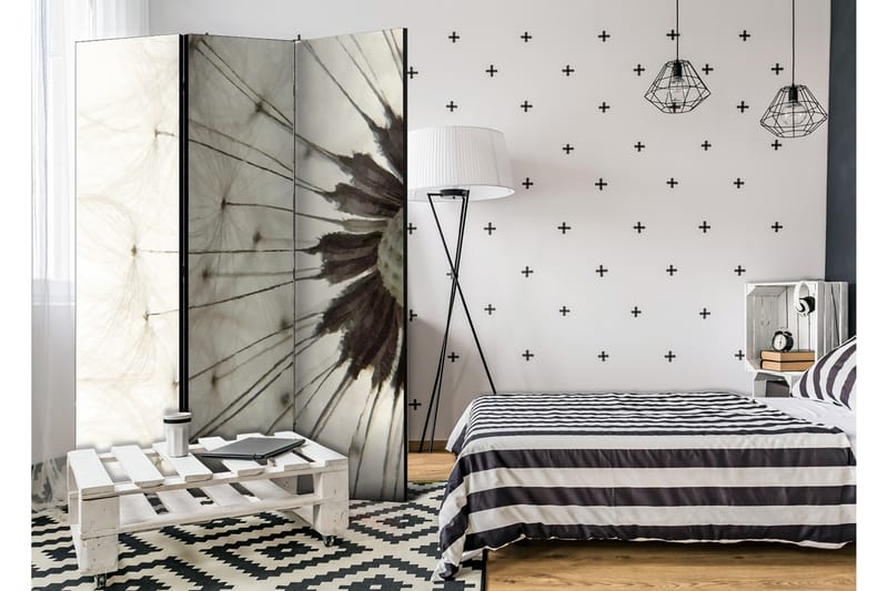 Rumsavdelare White Dandelion 135x172 - Artgeist sp. z o. o. - Inredning & dekor - Dekor & inredningsdetaljer - Rumsavdelare