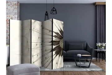 Rumsavdelare - White Dandelion II 225x172 - Artgeist sp. z o. o. - Inredning & dekor - Dekor & inredningsdetaljer - Rumsavdelare