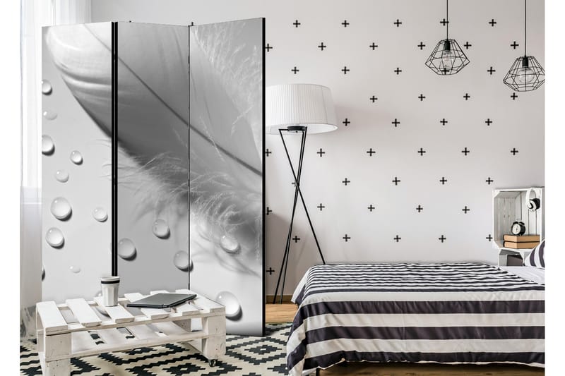 Rumsavdelare White Feather 135x172 - Artgeist sp. z o. o. - Inredning & dekor - Dekor & inredningsdetaljer - Rumsavdelare