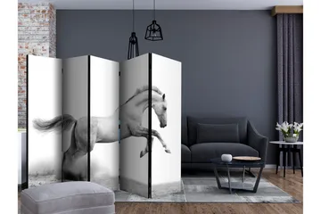 Rumsavdelare - White gallop II 225x172 - Artgeist sp. z o. o. - Inredning & dekor - Dekor & inredningsdetaljer - Rumsavdelare