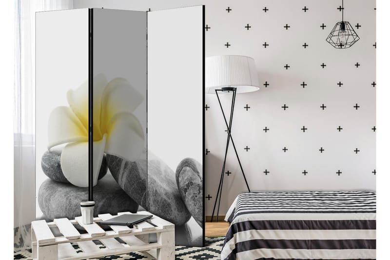 Rumsavdelare White Lotus 135x172 - Artgeist sp. z o. o. - Inredning & dekor - Dekor & inredningsdetaljer - Rumsavdelare