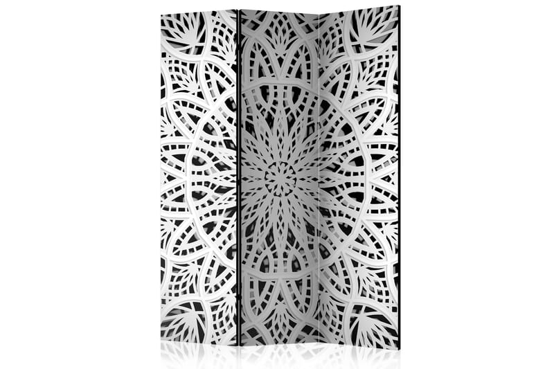 RUMSAVDELARE White Mandala 135x172 - Artgeist sp. z o. o. - Inredning & dekor - Dekor & inredningsdetaljer - Rumsavdelare