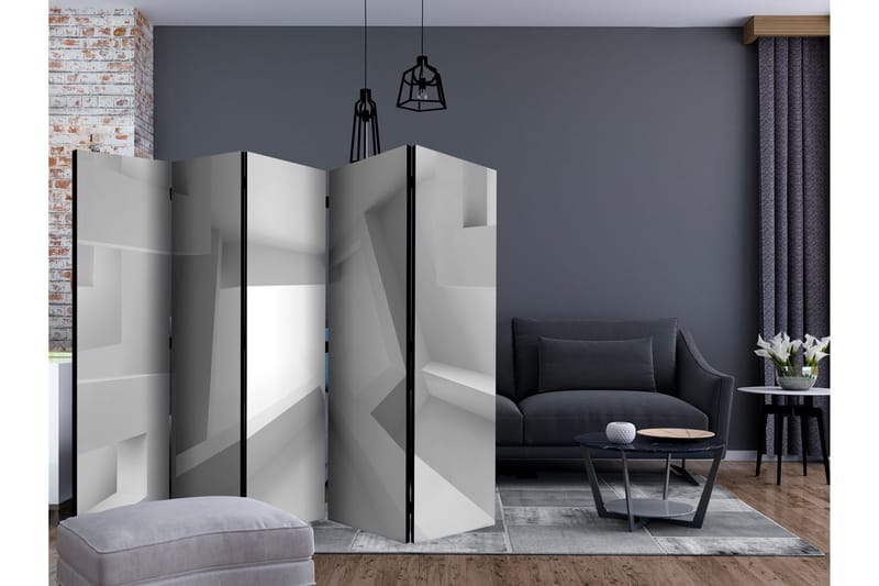 Rumsavdelare - White room II 225x172 - Artgeist sp. z o. o. - Inredning & dekor - Dekor & inredningsdetaljer - Rumsavdelare