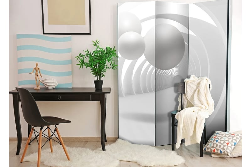 Rumsavdelare White Tunnel 135x172 - Artgeist sp. z o. o. - Inredning & dekor - Dekor & inredningsdetaljer - Rumsavdelare