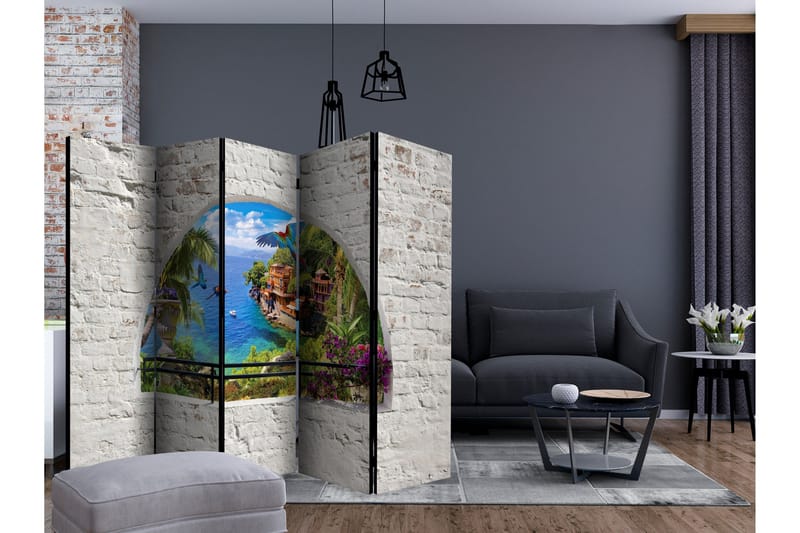 Rumsavdelare - Window in Paradise II 225x172 - Artgeist sp. z o. o. - Inredning & dekor - Dekor & inredningsdetaljer - Rumsavdelare