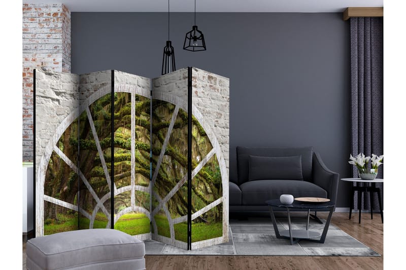 Rumsavdelare - Window to Secret Forest II 225x172 - Artgeist sp. z o. o. - Inredning & dekor - Dekor & inredningsdetaljer - Rumsavdelare