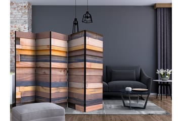 Rumsavdelare - Wooden Castle II 225x172 - Artgeist sp. z o. o. - Inredning & dekor - Dekor & inredningsdetaljer - Rumsavdelare