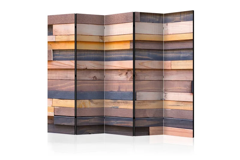 Rumsavdelare - Wooden Castle II 225x172 - Artgeist sp. z o. o. - Inredning & dekor - Dekor & inredningsdetaljer - Rumsavdelare