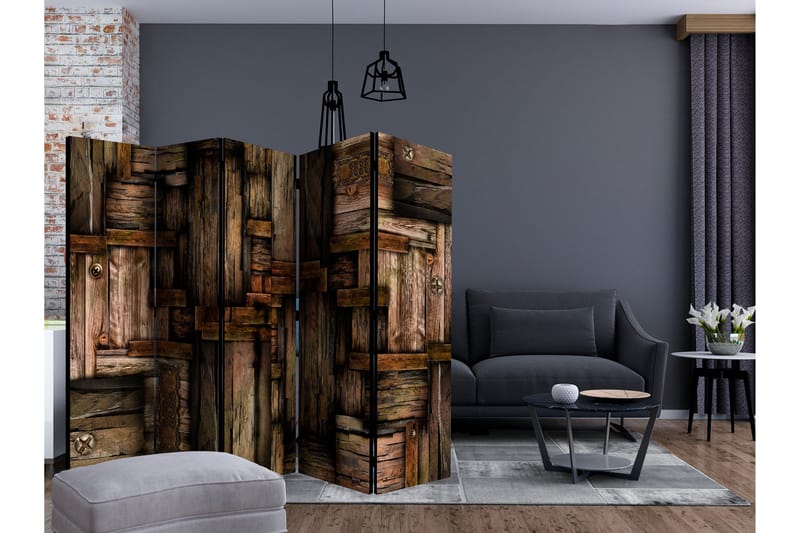 Rumsavdelare Wooden Puzzle II 225x172 cm - Artgeist sp. z o. o. - Inredning & dekor - Dekor & inredningsdetaljer - Rumsavdelare