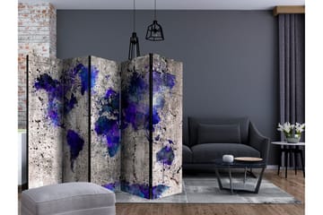 Rumsavdelare - World Map: Ink Blots II 225x172 - Artgeist sp. z o. o. - Inredning & dekor - Dekor & inredningsdetaljer - Rumsavdelare