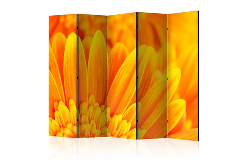 Rumsavdelare - Yellow gerbera daisies II 225x172, Artgeist sp. z o. o.