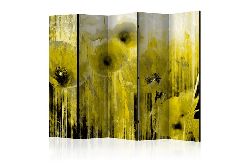 RUMSAVDELARE Yellow Madness II 225x172 cm - Artgeist sp. z o. o. - Rumsavdelare