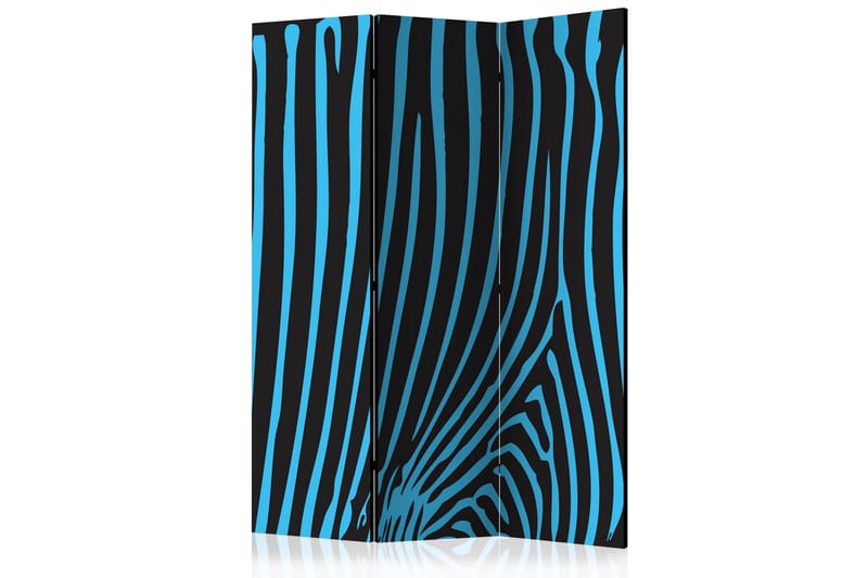 RUMSAVDELARE Zebra Pattern Turquoise 135x172 cm - Artgeist sp. z o. o. - Inredning & dekor - Dekor & inredningsdetaljer - Rumsavdelare