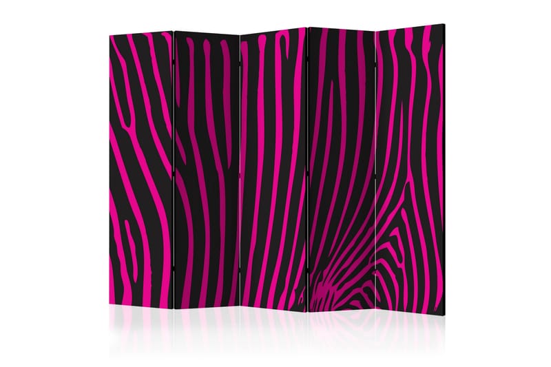RUMSAVDELARE Zebra Pattern Violet II 225x172 cm - Artgeist sp. z o. o. - Inredning & dekor - Dekor & inredningsdetaljer - Rumsavdelare