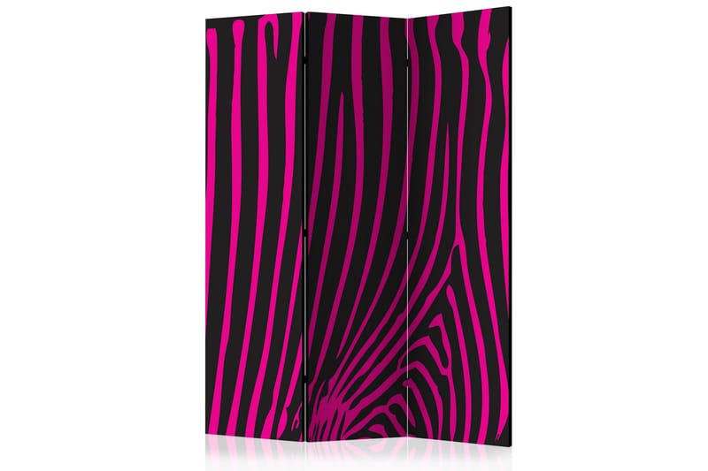 RUMSAVDELARE Zebra Pattern Violet 135x172 cm - Artgeist sp. z o. o. - Inredning & dekor - Dekor & inredningsdetaljer - Rumsavdelare