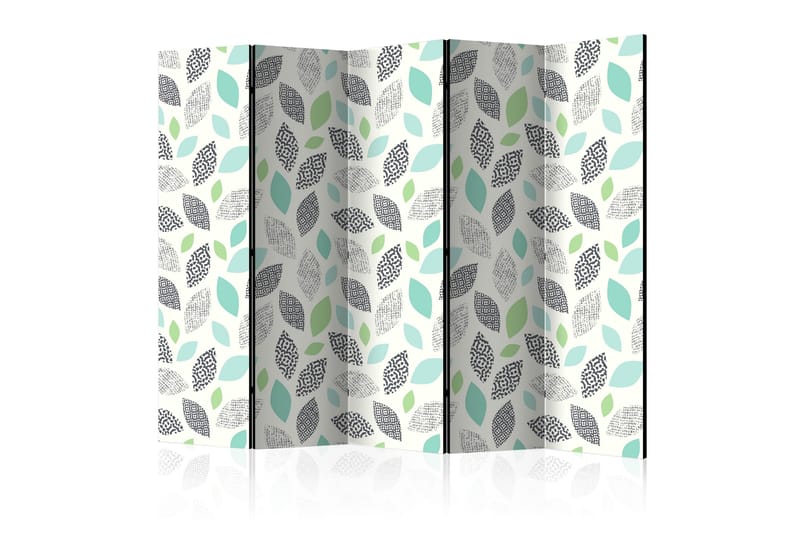 RUMSAVDELARE Patterned Leaves II 225x172 cm - Artgeist sp. z o. o. - Inredning & dekor - Dekor & inredningsdetaljer - Rumsavdelare