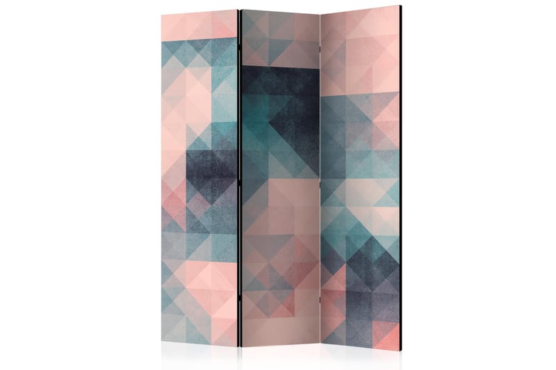 RUMSAVDELARE Pixels Green and Pink 135x172 cm - Artgeist sp. z o. o. - Inredning & dekor - Dekor & inredningsdetaljer - Rumsavdelare