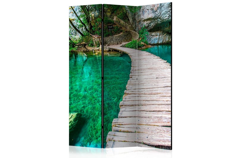RUMSAVDELARE Plitvice Lakes National Park 135x172 cm - Artgeist sp. z o. o. - Rumsavdelare