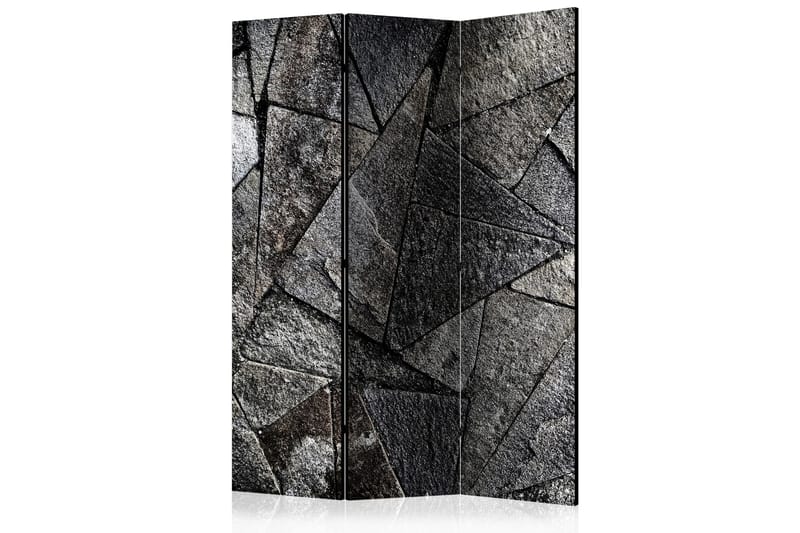 RUMSAVDELARE Pavement Tiles Grey 135x172 cm - Artgeist sp. z o. o. - Rumsavdelare