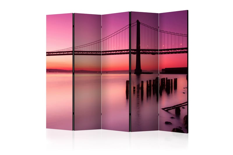 RUMSAVDELARE Purple Evening II 225x172 cm - Artgeist sp. z o. o. - Inredning & dekor - Dekor & inredningsdetaljer - Rumsavdelare