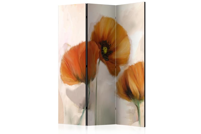 RUMSAVDELARE Poppies - Vintage 135x172 cm - Artgeist sp. z o. o. - Rumsavdelare