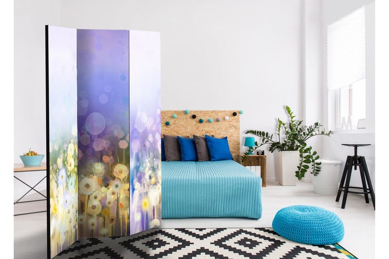 Rumsavdelare Painted Meadow 135x172 - Artgeist sp. z o. o. - Inredning & dekor - Dekor & inredningsdetaljer - Rumsavdelare