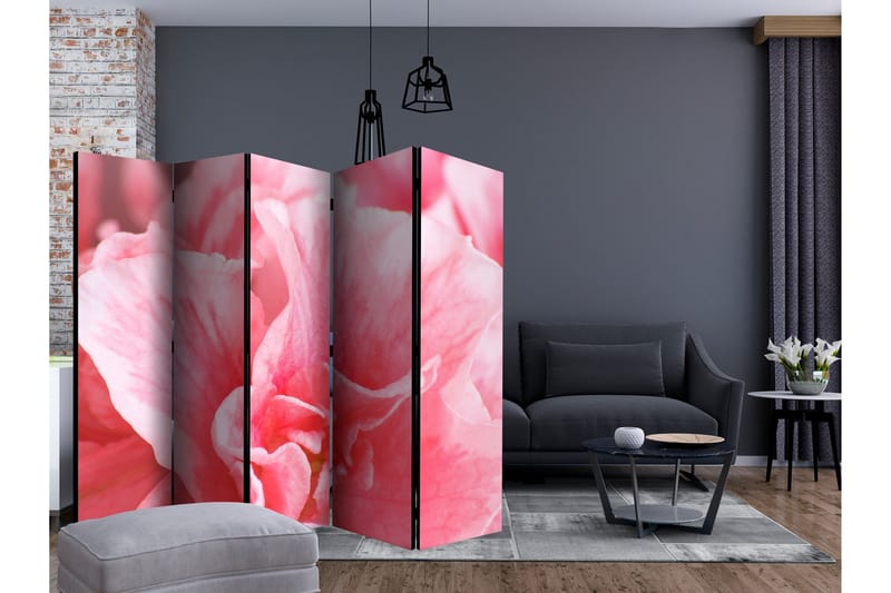 Rumsavdelare - Pink azalea flowers II 225x172 - Artgeist sp. z o. o. - Inredning & dekor - Dekor & inredningsdetaljer - Rumsavdelare
