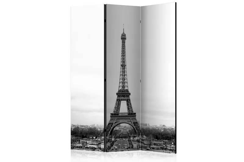 Rumsavdelare - Paris: black and white photography 135x172 - Artgeist sp. z o. o. - Inredning & dekor - Dekor & inredningsdetaljer - Rumsavdelare