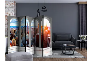Rumsavdelare - Pillars and New York II 225x172 - Artgeist sp. z o. o. - Inredning & dekor - Dekor & inredningsdetaljer - Rumsavdelare